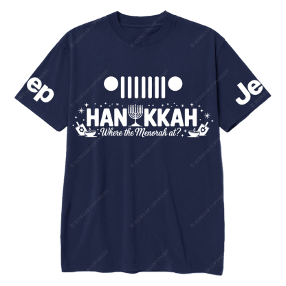 Funny Hanukkah Jewish Holiday Dreidel Menorah Joke Judaism Jp T-Shirt