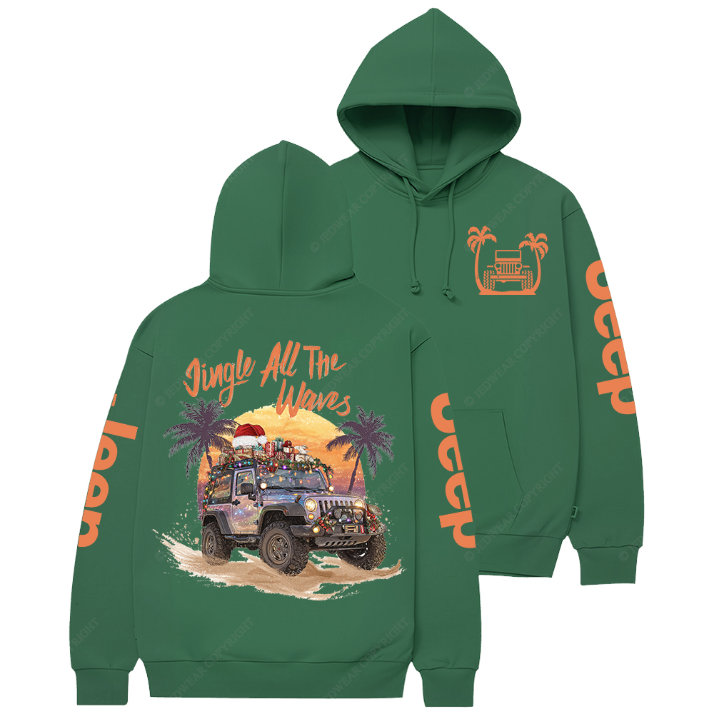 Jingle All The Waves Jp Casual Hoodie