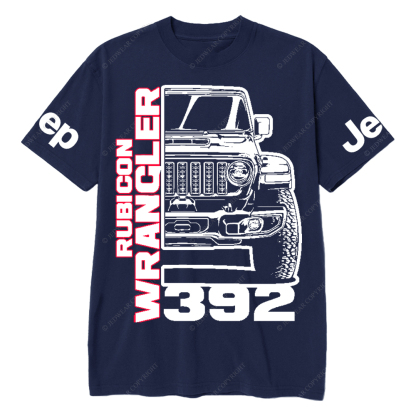 Rubicon Wrangler 392 V8 Trail King Off-Road Muscle Icon Jp T-Shirt
