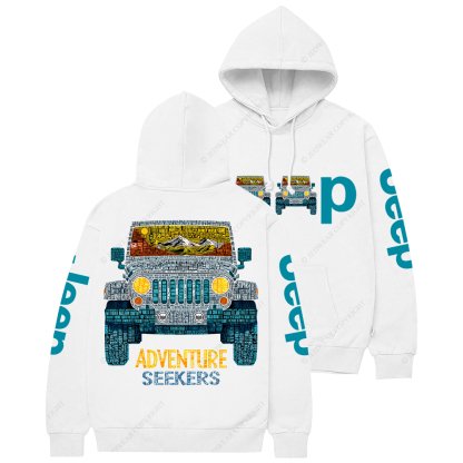 Adventure Seekers Jp Casual Hoodie
