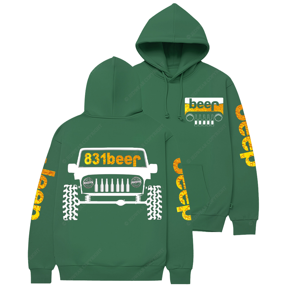 Funny Retro Beer 831 Jp Casual Hoodie