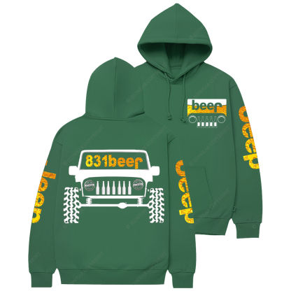 Funny Retro Beer 831 Jp Casual Hoodie