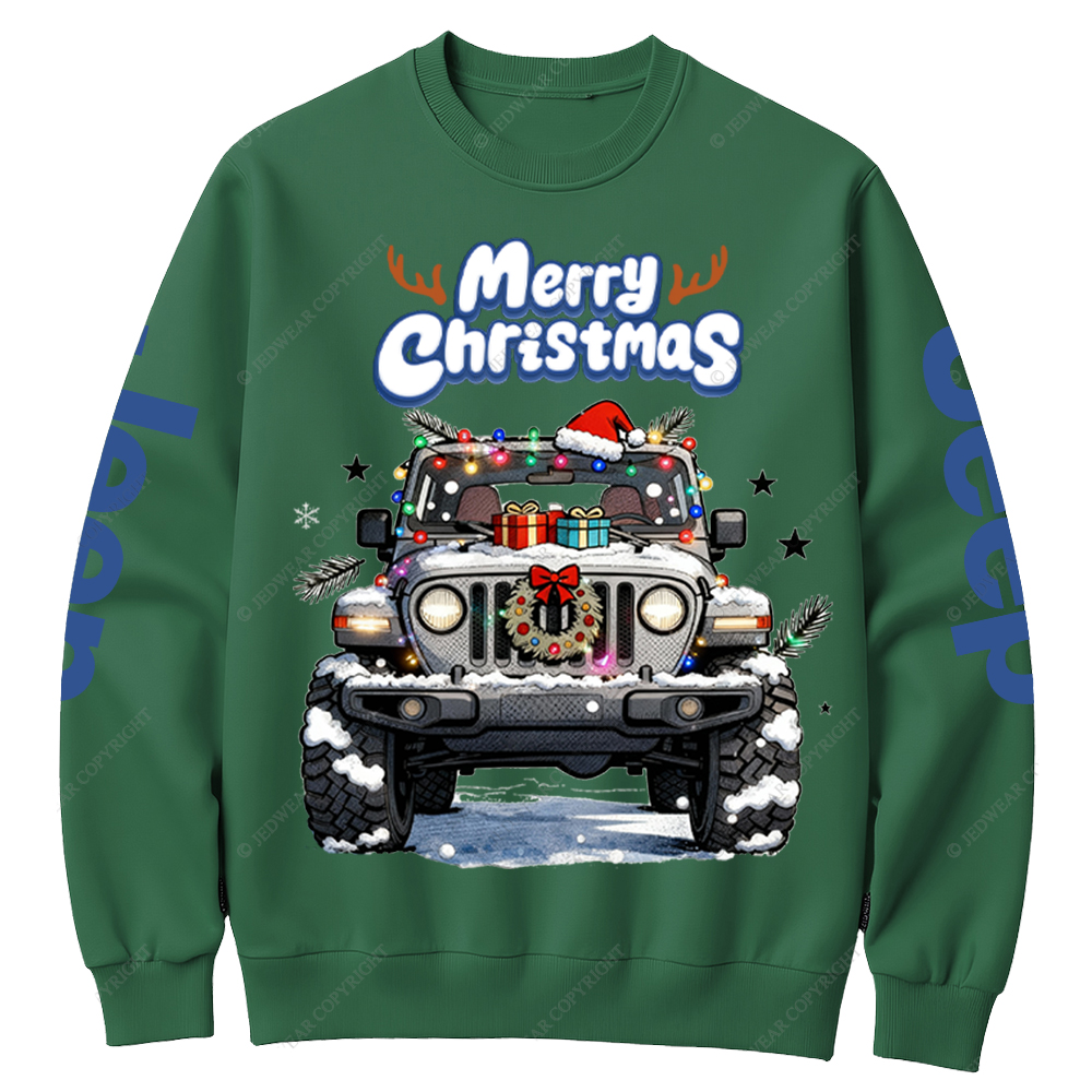 Merry Christmas Jp Crew Neck Sweatshirt