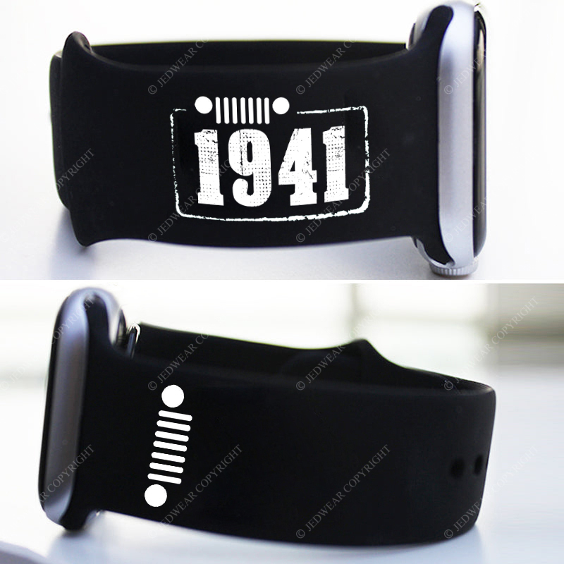JP Created Times Since 1941 Vintage Style Print Watch band