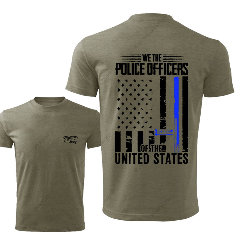 Policeman We The Police Officers Of The United States Jp T-Shirt