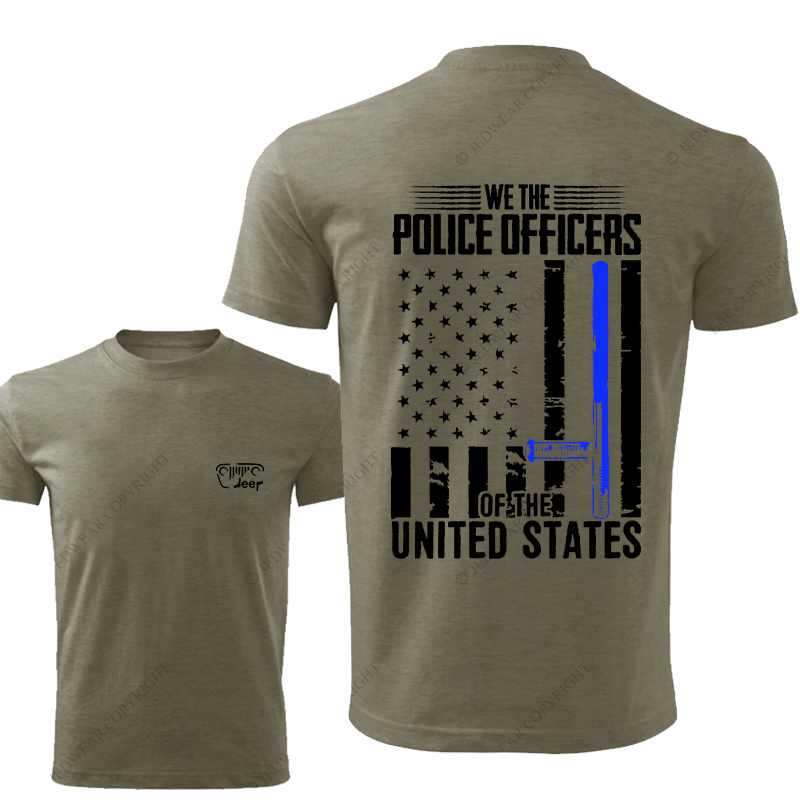 Policeman We The Police Officers Of The United States Jp T-Shirt