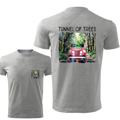 Tonnel Of Trees Road Gress JP T-Shirt