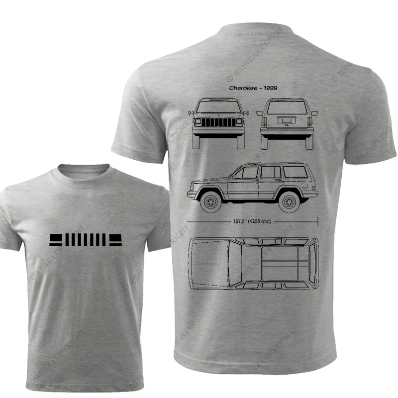 Cherokee 1999 Stick Figure Line Art Jp T-Shirt