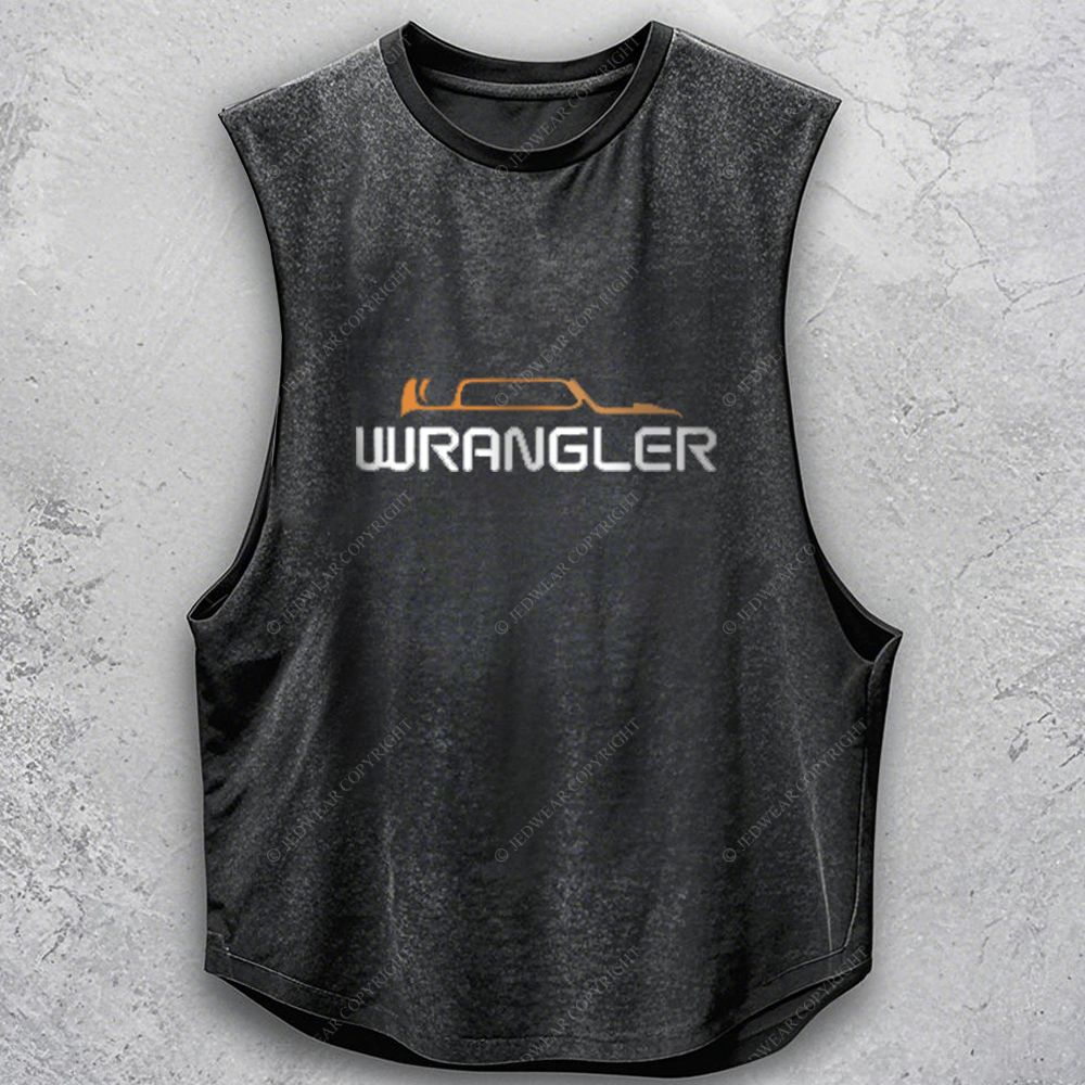 Jp Wrangler Oranger Silhouette Jp - Men Tank