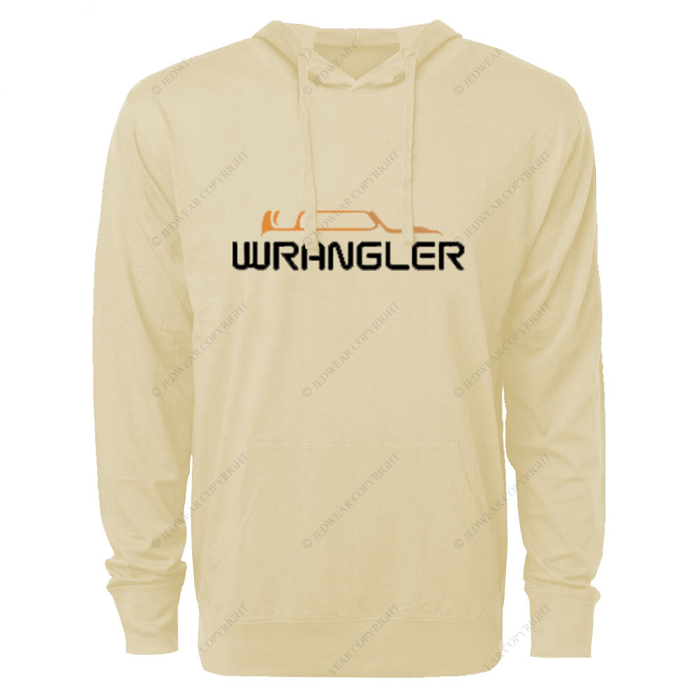 Jp Wrangler Oranger Silhouette Jp Oversized Lightweight Hoodie