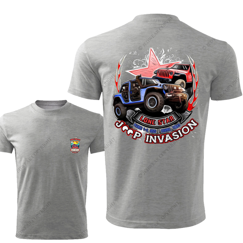 Great Smoky Mountain Lone Star Car Invasion  Jp T-Shirt