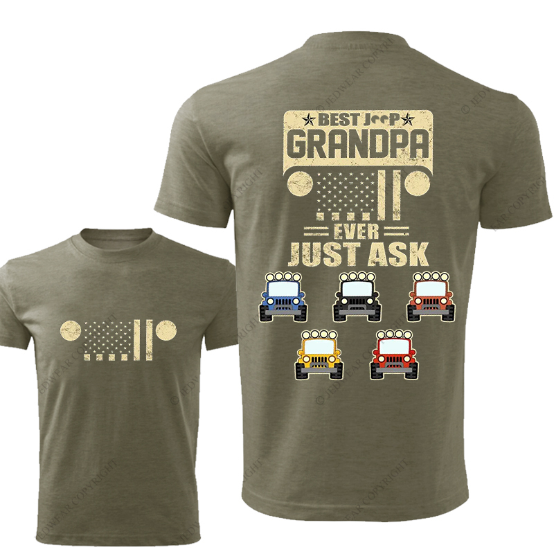 Best Car Grandpa Ever Just Ask Jp T-Shirt