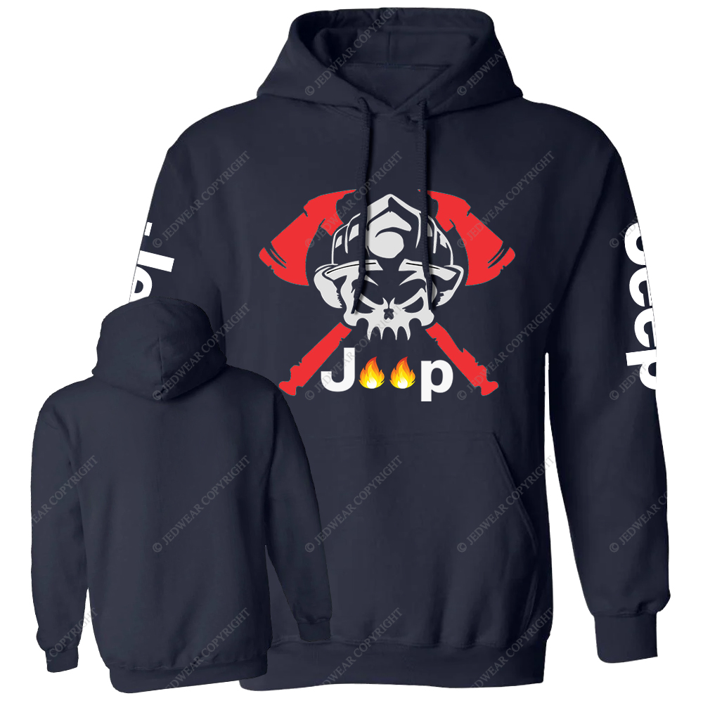 JP Firefighter Fire Extinguishing Tools Jp Casual Hoodie