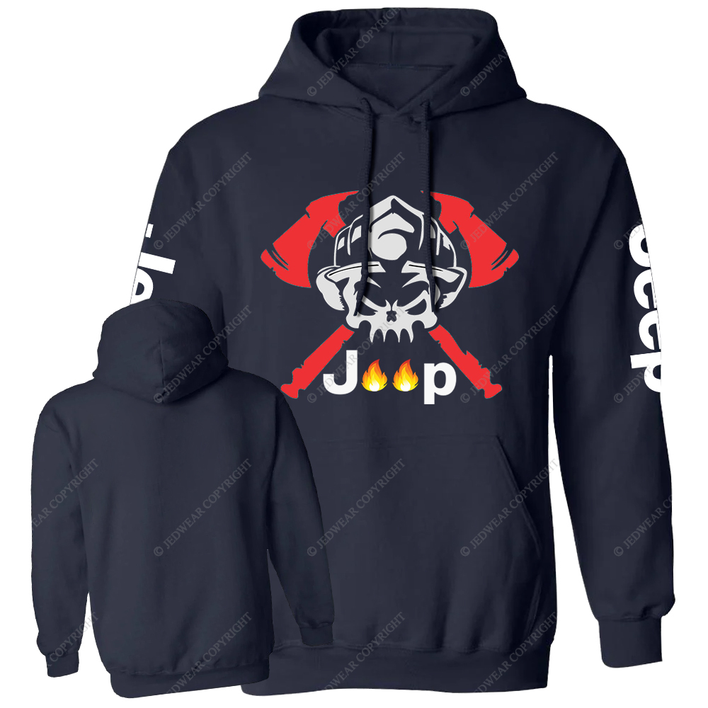 JP Firefighter Fire Extinguishing Tools Jp Casual Hoodie