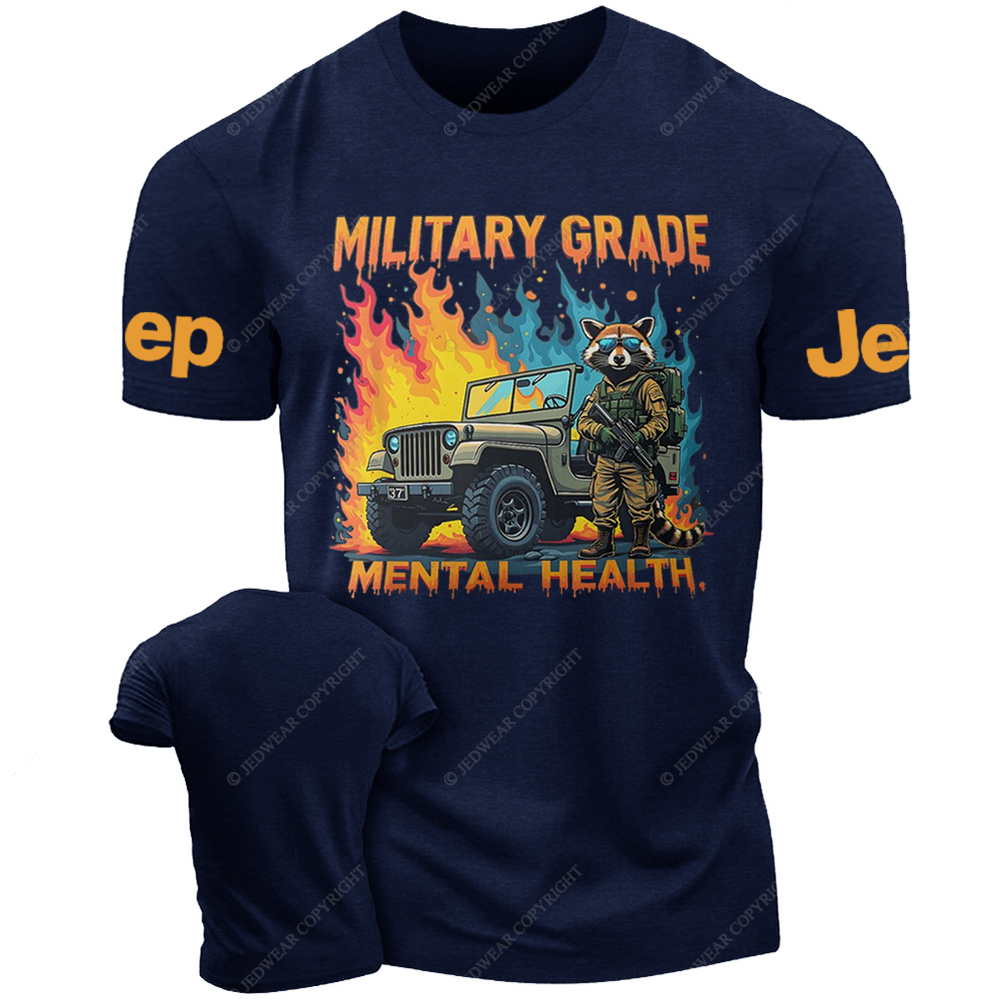 Military Grade Mental Health Jp T-Shirt 