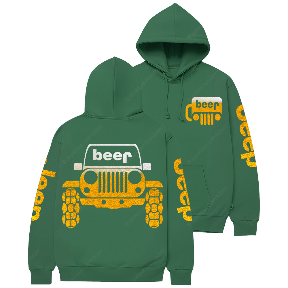 Funny Retro Beer Jp Casual Hoodie
