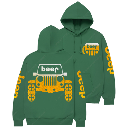 Funny Retro Beer Jp Casual Hoodie