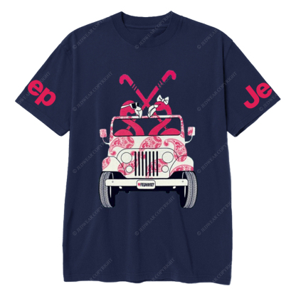 Lacrosse Car Flamingo Jp T-Shirt