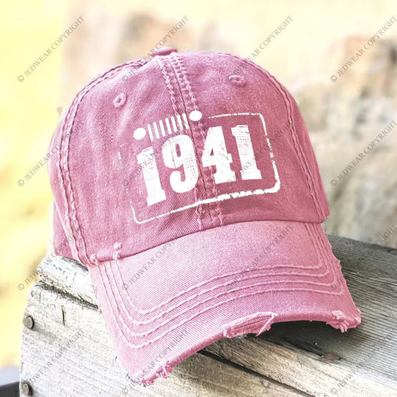 JP Created Times Since 1941 Vintage Style Jp Baseball Cap