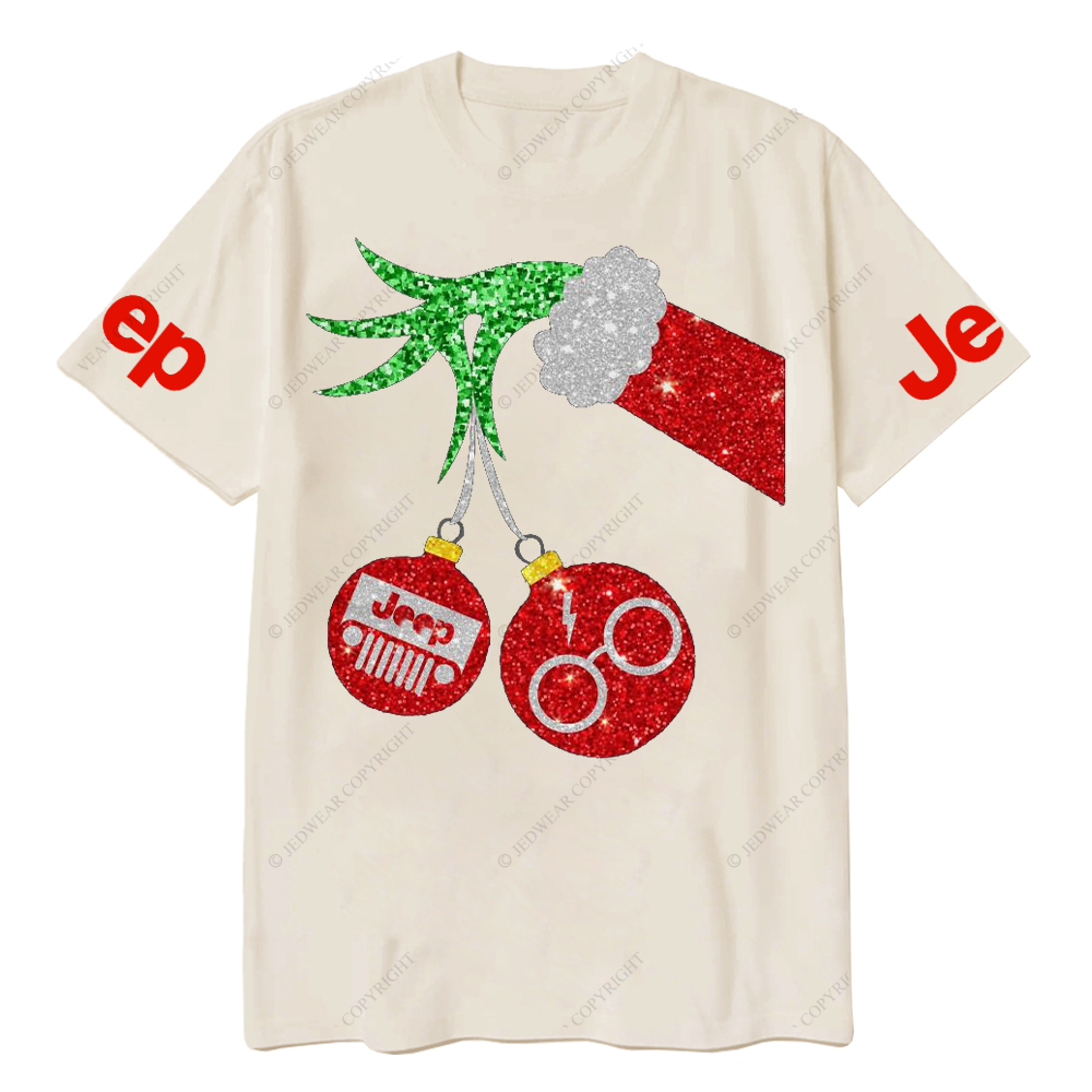 Hand Holding And Bling Merry Christmas Jp T-Shirt