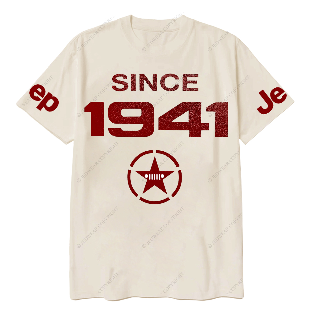 Vintage Military Star Circle Since 1941 Jp T-Shirt