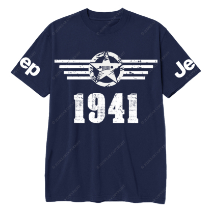 Since 1941 Military Star Rectangle Time Jp T-Shirt