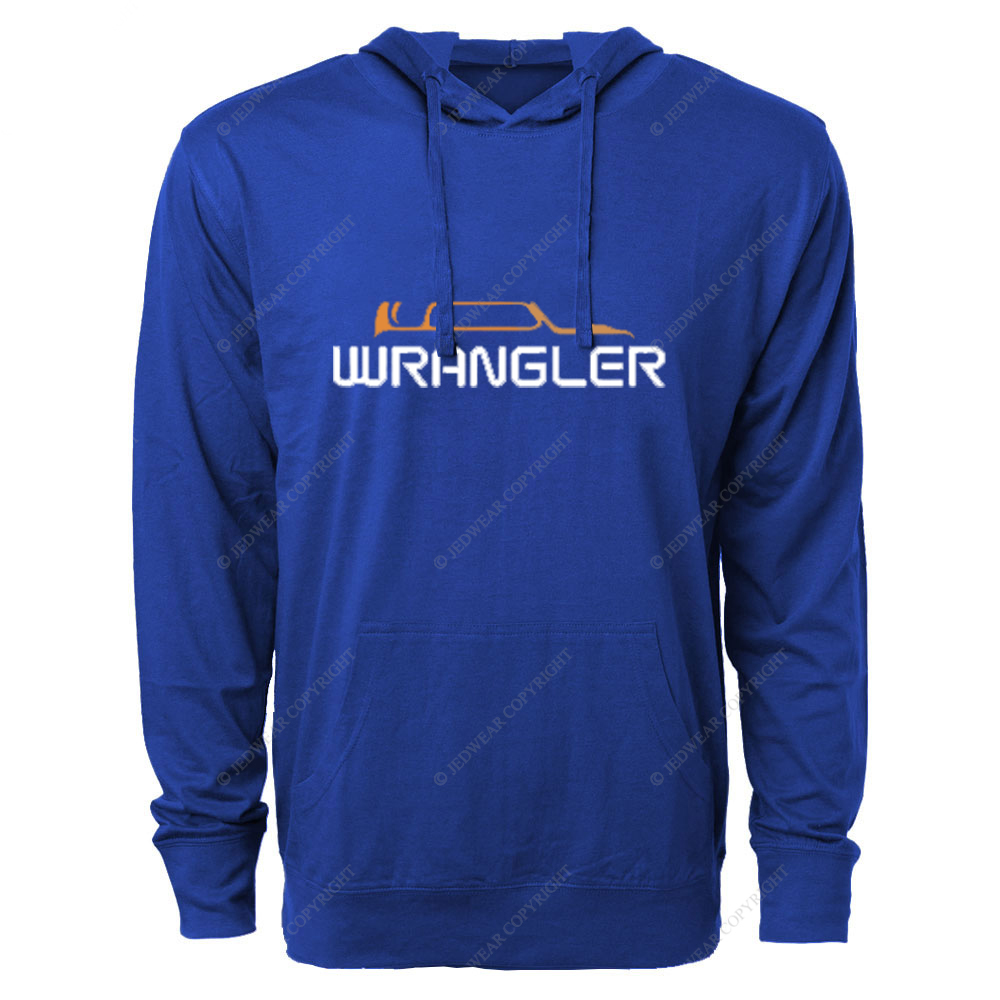 Jp Wrangler Oranger Silhouette Jp Oversized Lightweight Hoodie