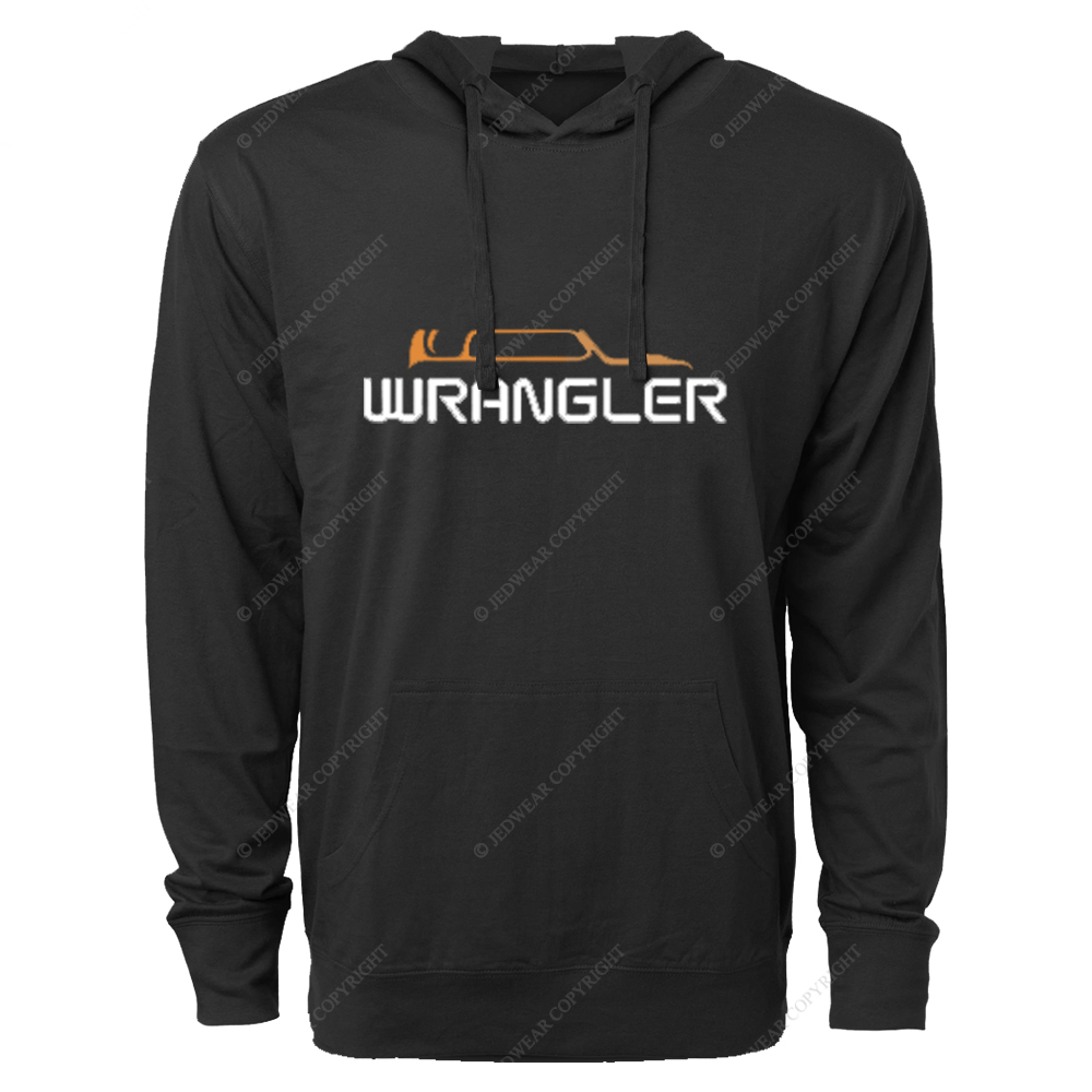 Jp Wrangler Oranger Silhouette Jp Oversized Lightweight Hoodie