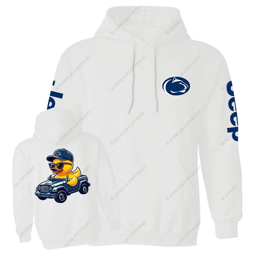 Penn State University Duck  Jp Casual Hoodie