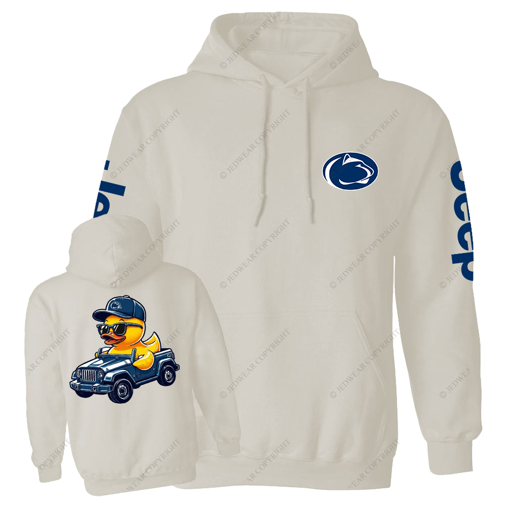 Penn State University Duck  Jp Casual Hoodie