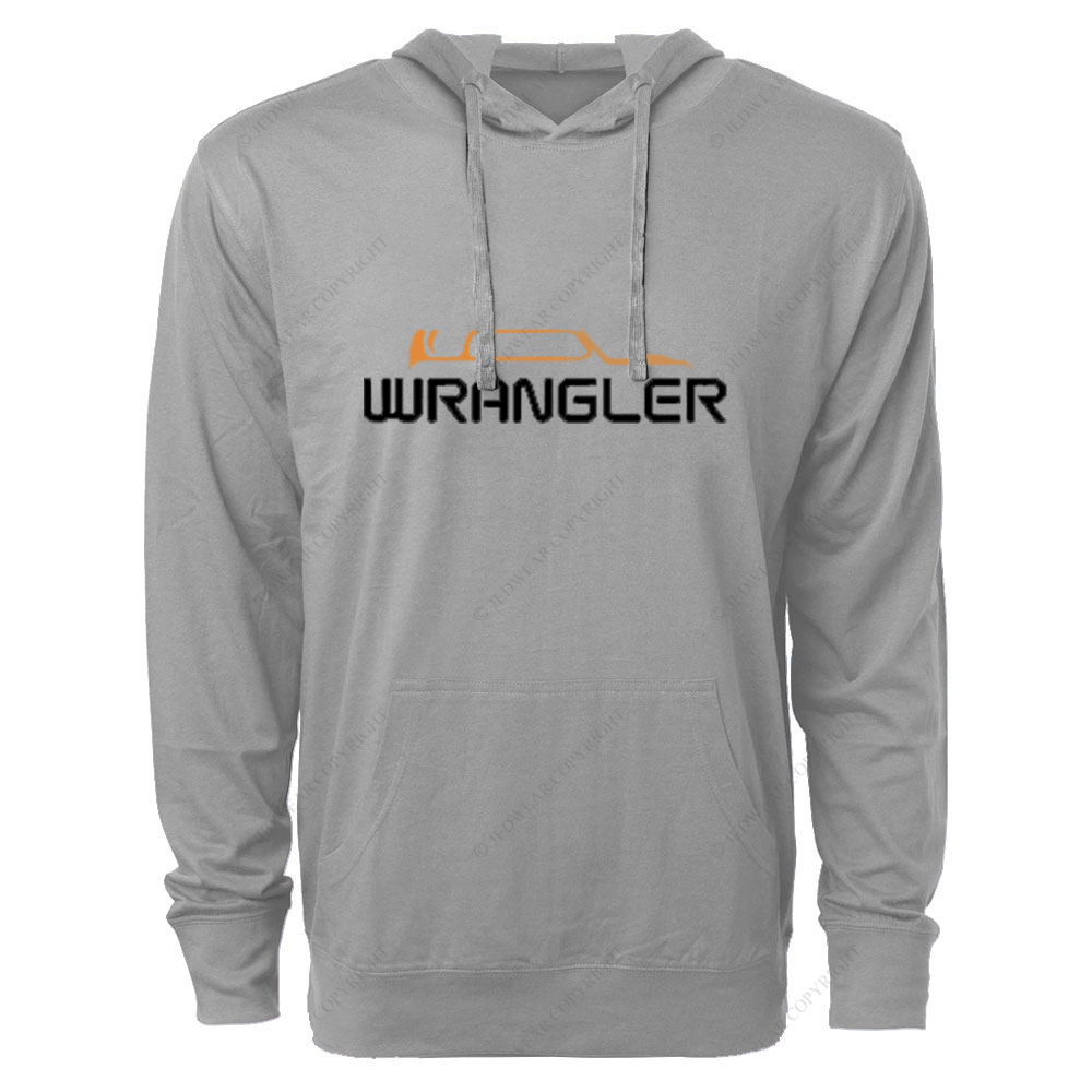 Jp Wrangler Oranger Silhouette Jp Oversized Lightweight Hoodie