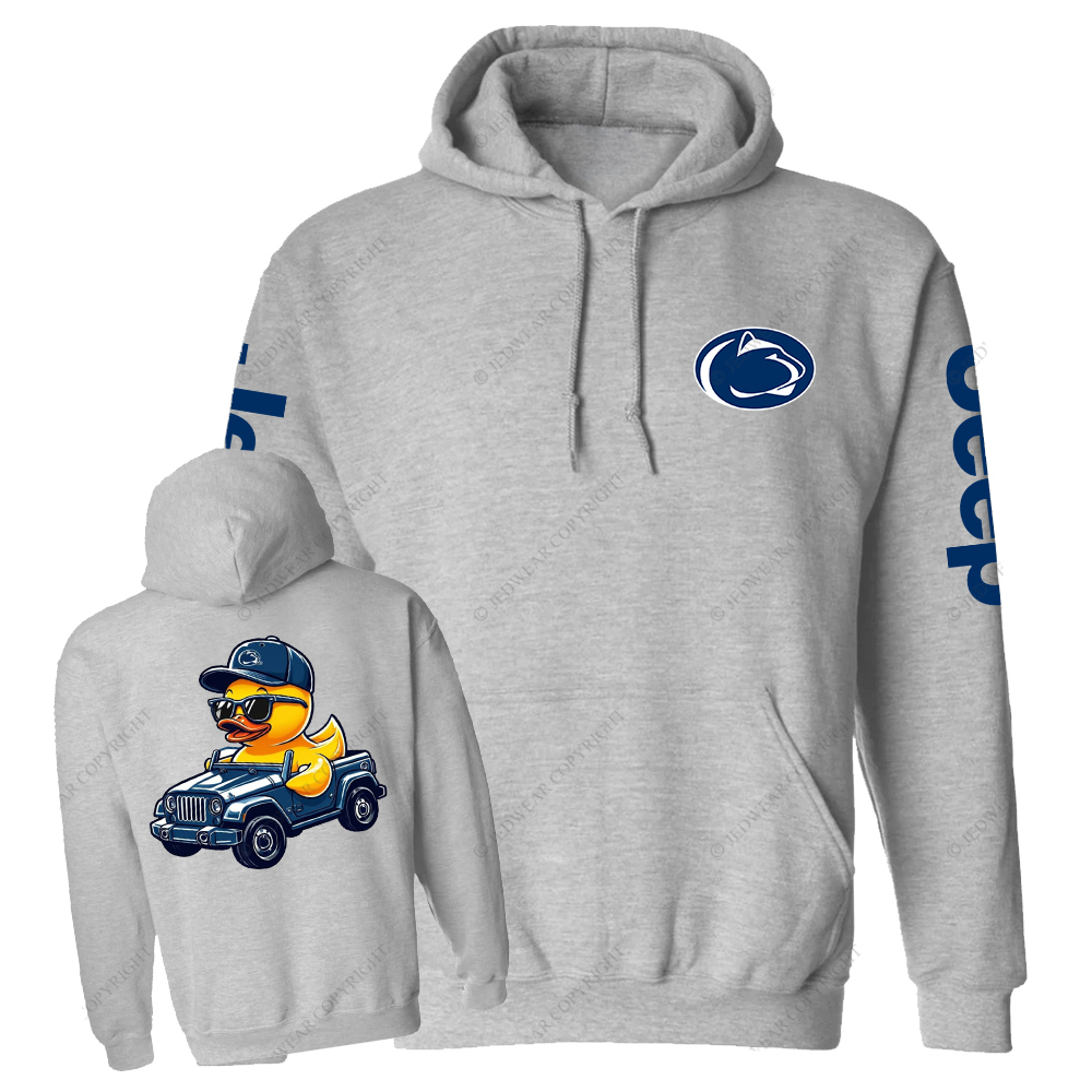 Penn State University Duck  Jp Casual Hoodie