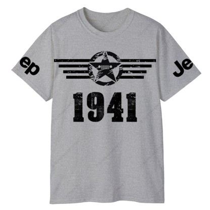 Since 1941 Military Star Rectangle Time Jp T-Shirt
