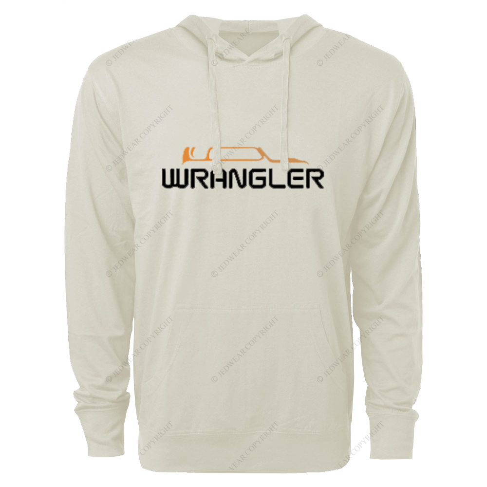 Jp Wrangler Oranger Silhouette Jp Oversized Lightweight Hoodie