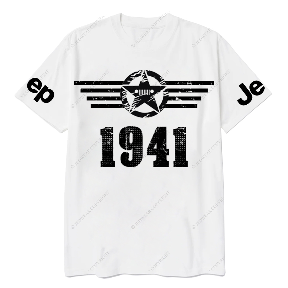 Since 1941 Military Star Rectangle Time Jp T-Shirt