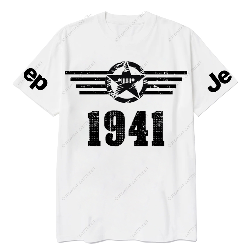 Since 1941 Military Star Rectangle Time Jp T-Shirt