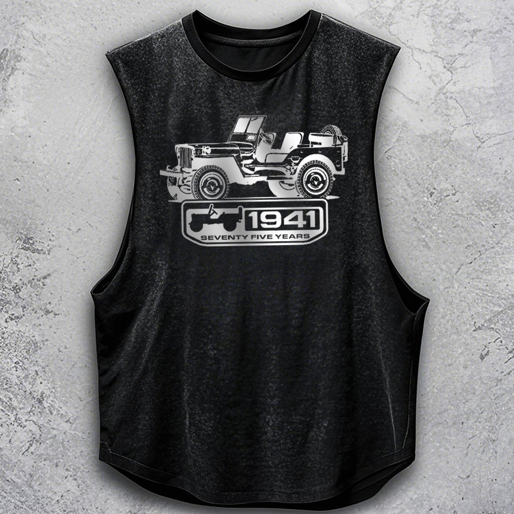 Willys 1941 Seventy Nine Years Jp Lover Men's Tank
