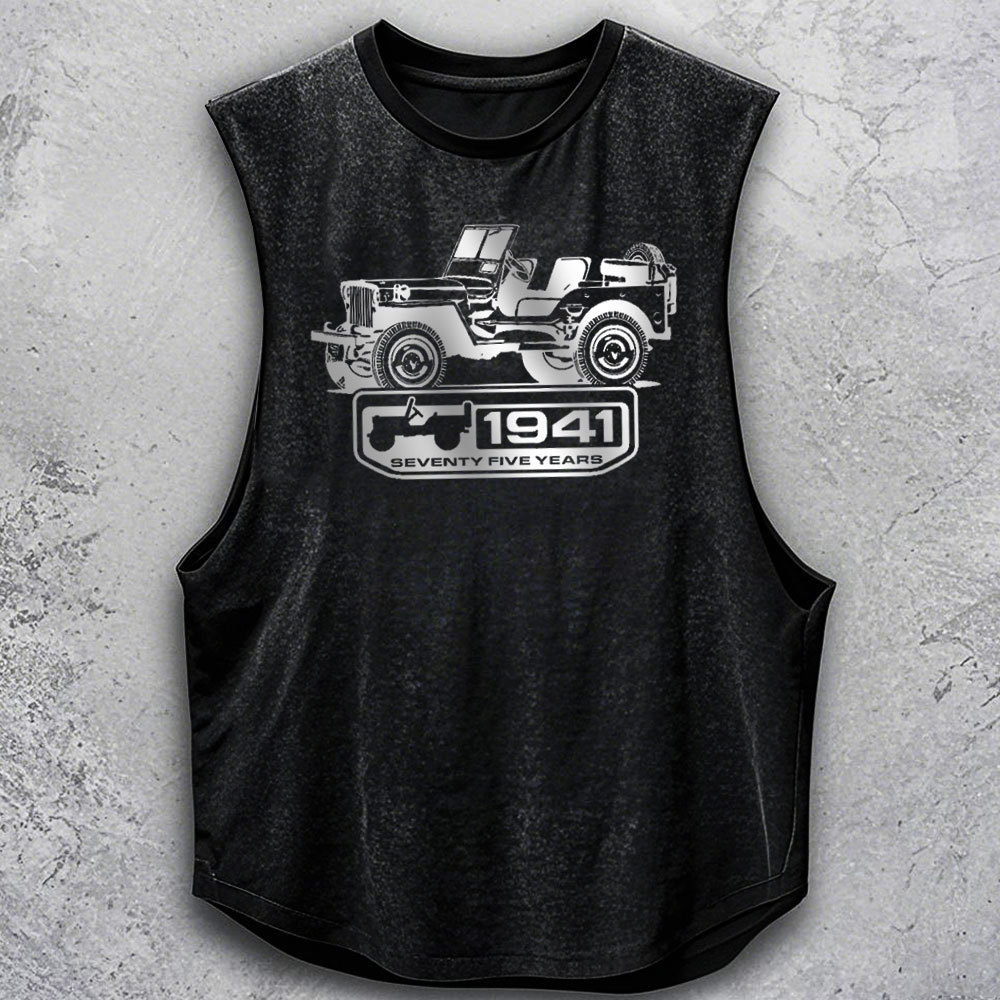 Willys 1941 Seventy Nine Years Jp Lover Men's Tank
