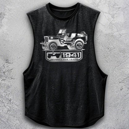 Willys 1941 Seventy Nine Years Jp Lover Men's Tank