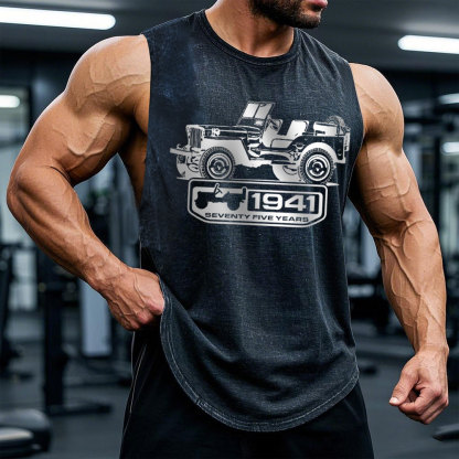 Willys 1941 Seventy Nine Years Jp Lover Men's Tank
