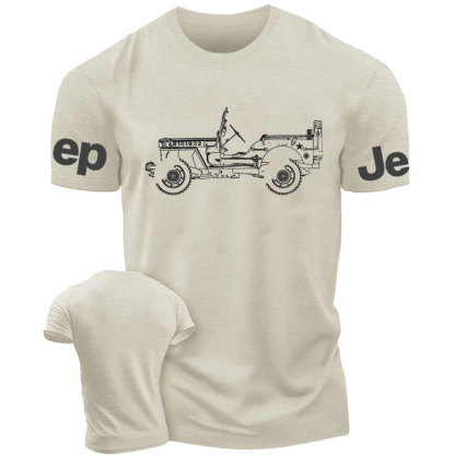 Jeep Willys WWII 1941 - 1945 Jp Lover T-Shirt