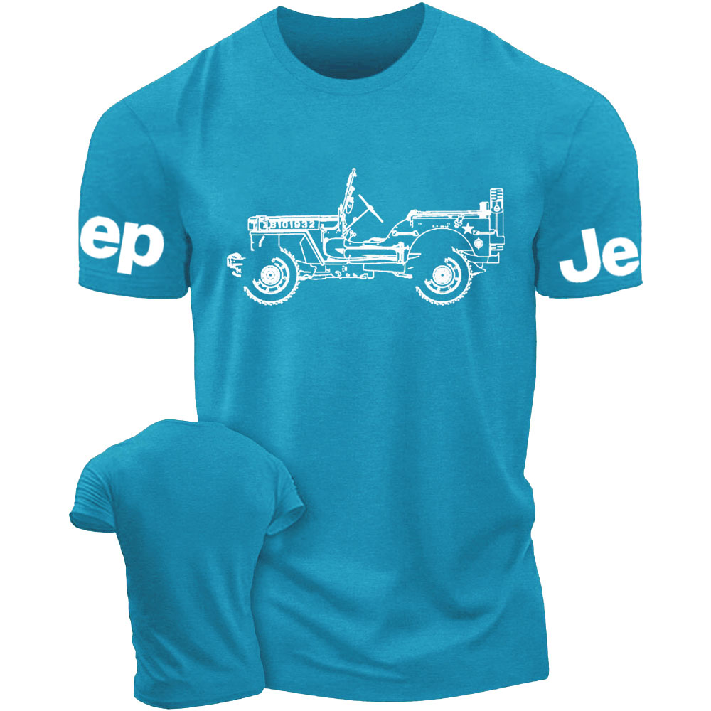 Jeep Willys WWII 1941 - 1945 Jp Lover T-Shirt