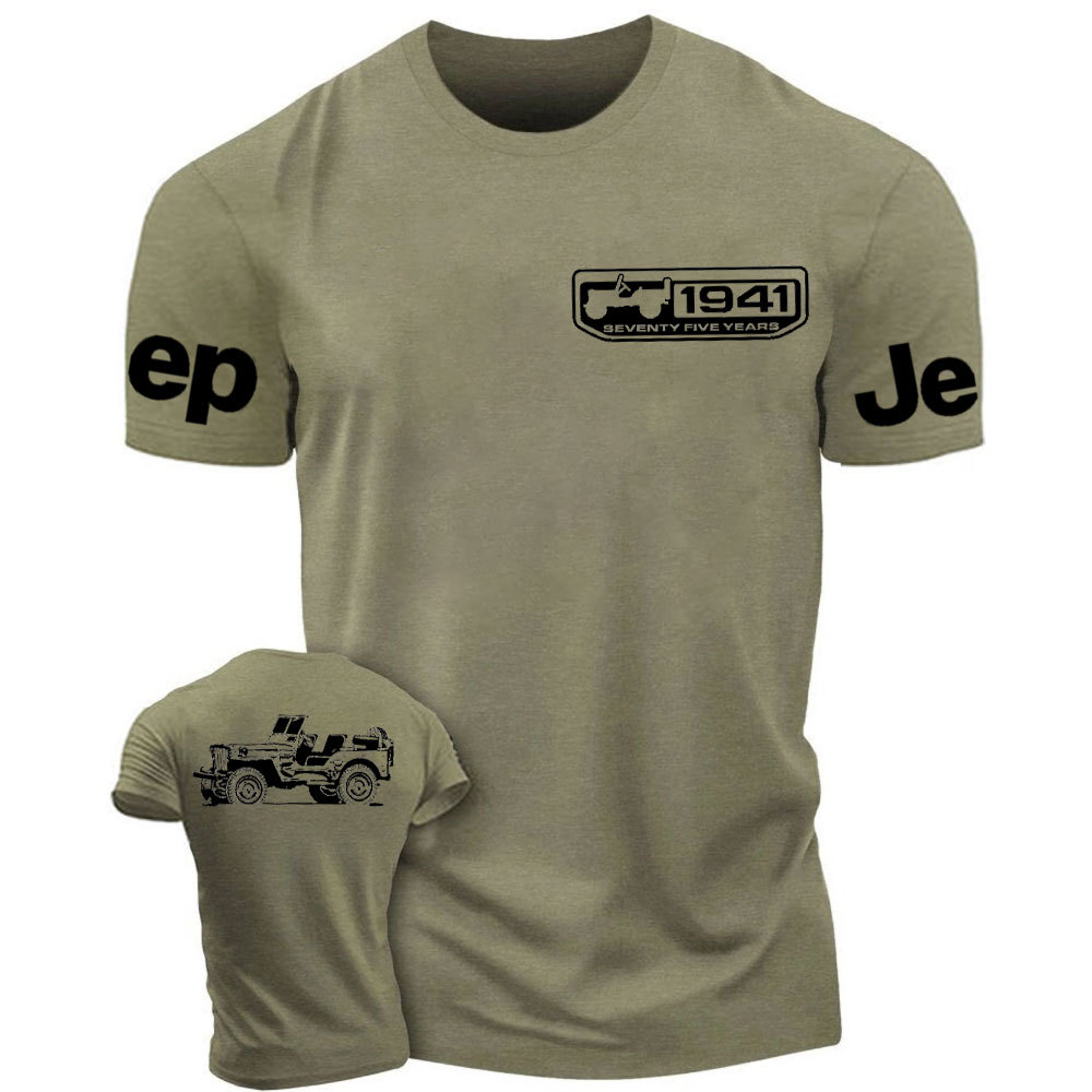 Willys 1941 Seventy Nine Years Jp Lover Back and Front Classic T-Shirt