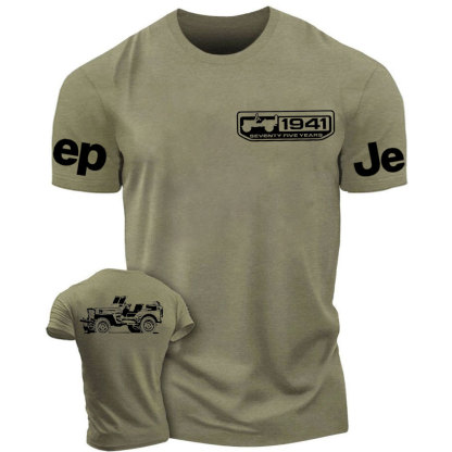 Willys 1941 Seventy Nine Years Jp Lover Back and Front Classic T-Shirt