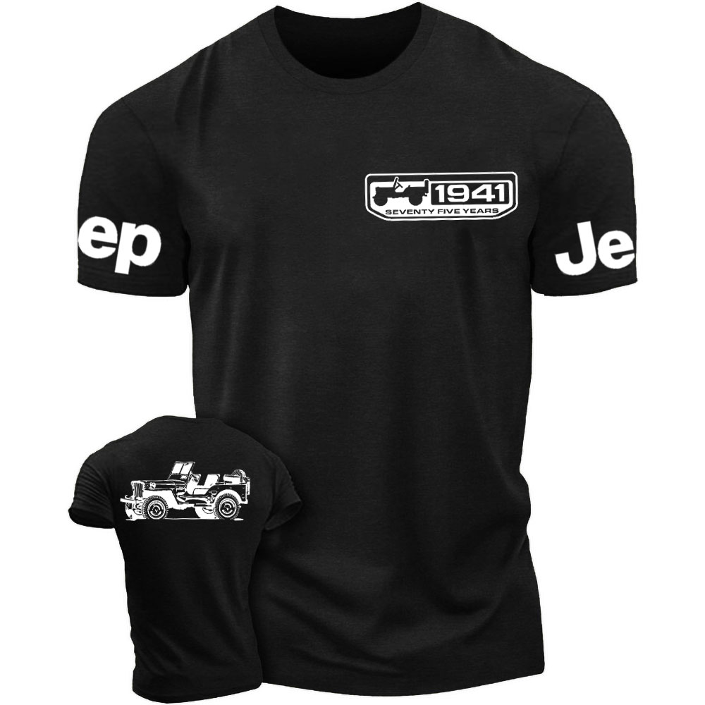 Willys 1941 Seventy Nine Years Jp Lover Back and Front Classic T-Shirt