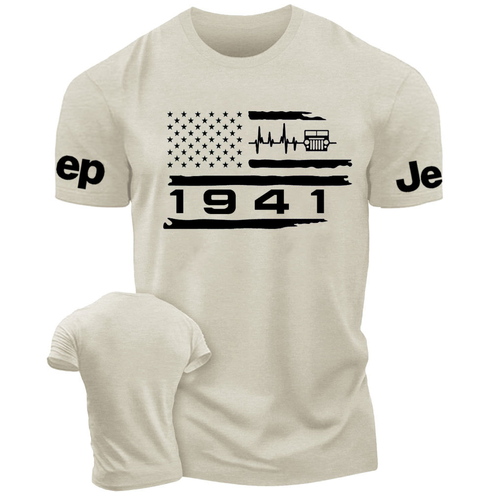 Distressed USA Flag 1941 Jp Men T-Shirt