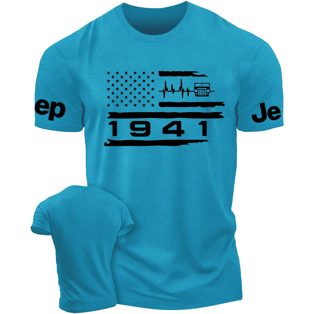 Distressed USA Flag 1941 Jp Men T-Shirt