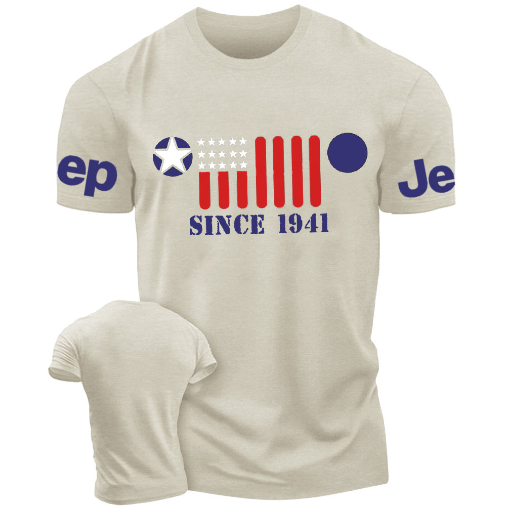 Jeep Patriotic 7 Slot Grille Since 1941 T-Shirt