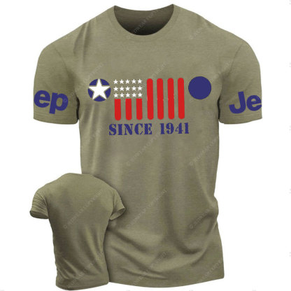 Jeep Patriotic 7 Slot Grille Since 1941 T-Shirt