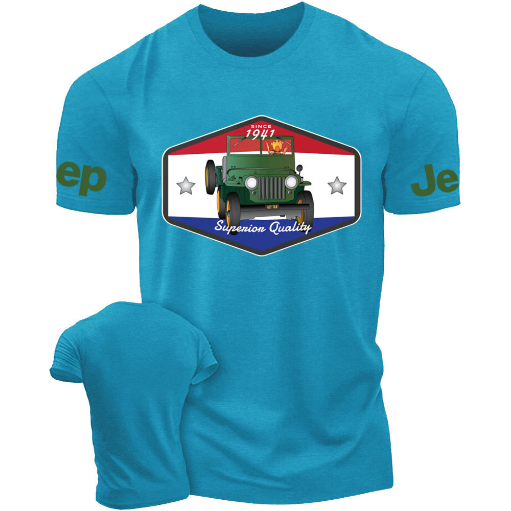 Tiger Drives Since 1941 Willys Supenion Quality Jp T-Shirt
